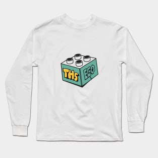 Master Builder Lego Brick Kids Design Long Sleeve T-Shirt